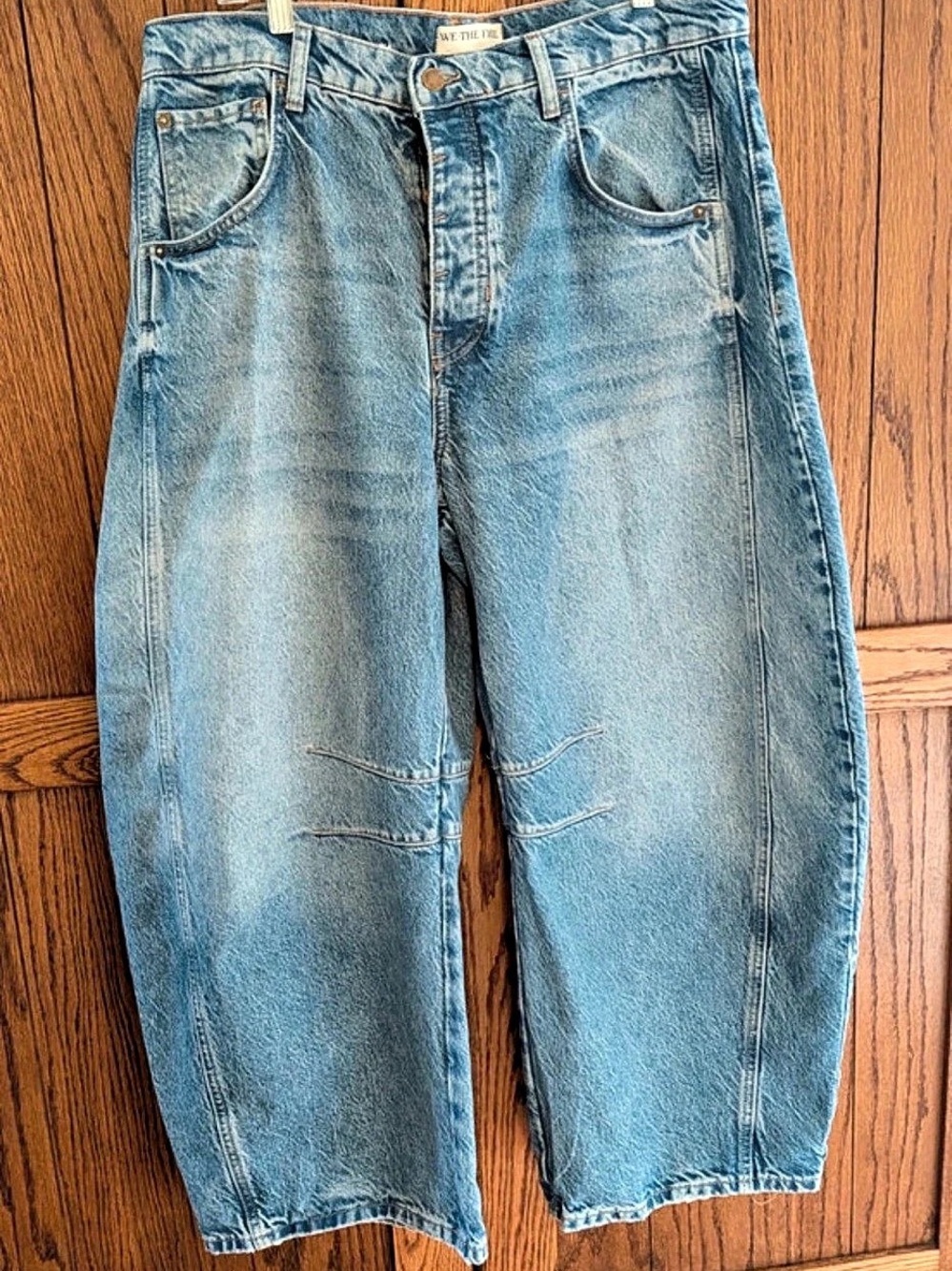 We The Free Good Luck Barrel Jeans